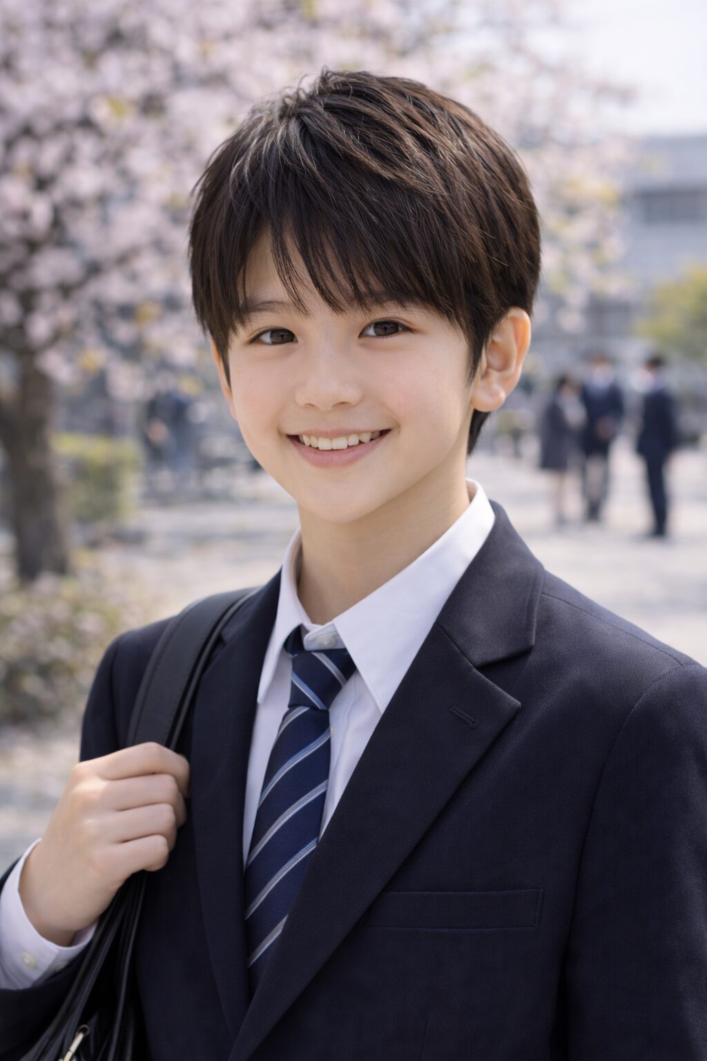 高校入学式の髪型男子ショート 制服に合う清潔感ヘア